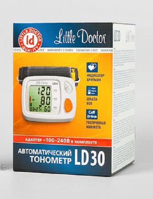 Тонометр Little Doctor LD-30 автоматичний на плече з адаптером гарантія 5 років