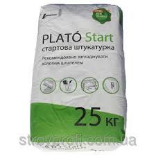 Шпаклевка черновая (штукатурка гипсовая) Plato Start 30 кг Купить Винница - фото 1 - id-p1343240245