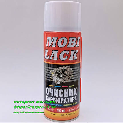 Очисник карбюратора і дросельної заслінки MOBI LACK, фото 2
