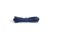 Шнурки Kaps тонкие круглые вощеные синие, 2мм\120 см
