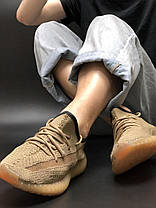 Жіночі кросівки Adidas Yeezy 350, адідас ізі буст. Повний рефлектив. ТОП Репліка ААА класу., фото 2