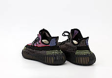 Жіночі кросівки Adidas Yeezy 350, адідас ізі буст. Повний рефлектив. ТОП Репліка ААА класу., фото 2