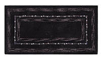 Килимок для ванної Diamond black 55*110 см, колір чорний, бавовна 100%