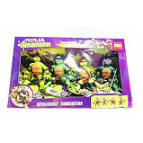 Ігровий набір YM 1606-3 Герої Черепашки ніндзя 4 фігурки зі скейтами, фото 2