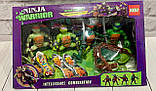 Ігровий набір YM 1606-3 Герої Черепашки ніндзя 4 фігурки зі скейтами, фото 3