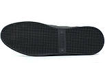 Літні кросівки чоловічі взуття великих розмірів шкіряні чорні кеди Rosso Avangard Puran Black Perf Leather BS, фото 6