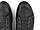 Літні кросівки чоловічі взуття великих розмірів шкіряні чорні кеди Rosso Avangard Puran Black Perf Leather BS, фото 10