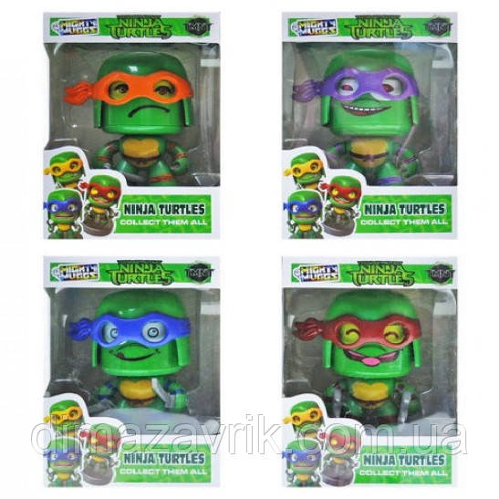 Ігровий набір 9633 Герої Черепашки ніндзя з емоціями 1 фігурка 4 різновиди, фото 1
