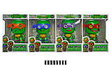 Ігровий набір 9633 Герої Черепашки ніндзя з емоціями 1 фігурка 4 різновиди, фото 7