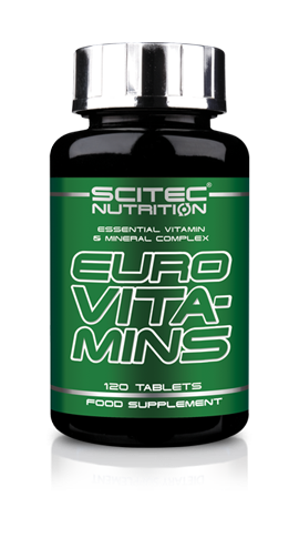 Euro Vitamins Scitec Nutrition 120 tabs.