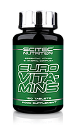 Euro Vita-Mins Scitec Nutrition 120 tabs.