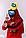 Червоний AmongUs "Амонг Ас" карнавальний костюм для аніматорів, фото 3