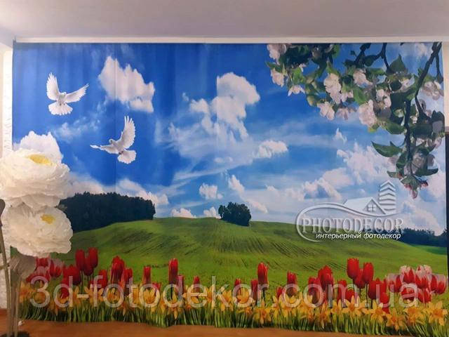 тканини для фото штор в дитячий садок