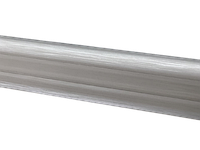 Плинтус пластиковый TIS 10070 / 18х56х2500 мм серый