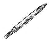 Вал поздовжній СШ20.40.023 в зборі механізму рульового керування трактора Т 16