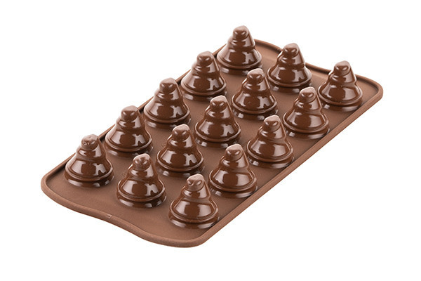 Форма для десертів "Scg054 Choco Trees" 120мл силіконова Silikomart
