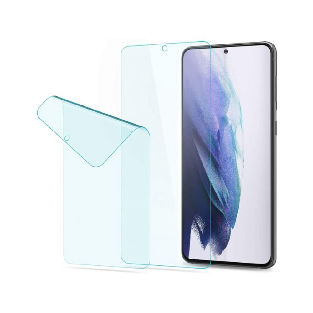 Протиударна гідрогелева плівка Hydrogel Film для Samsung Galaxy S21 Plus 5G, Transparent, фото 1