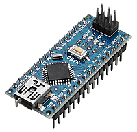 Плата Arduino Nano ATMega328P V3.0 CH340 с распаянными коннекторами