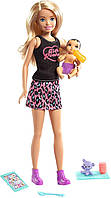 Кукла Барби Скиппер Няня с младенцем Barbie Skipper Babysitters Inc. Blonde Doll & Baby GRP13
