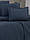 Постільна білизна First choice Darcell Denim (250 TC Satin) євро 200х220, фото 4