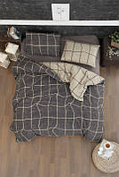 Постільна білизна First Choice Flannel Adonis Brown євро 200х220