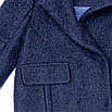 Пальто демісезонне для дівчаток 3Q 104 синє QA86508 110, фото 2