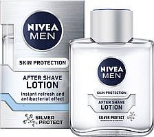 Лосьйон після гоління Nivea Men Skin Protection Silver Protect 100мл.