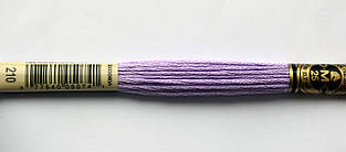 Нитки муліне DMC колір 210 лаванда, ср., арт.117