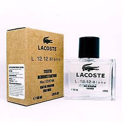 Чоловічий парфум Eau De Lacoste L. 12.12 Blanc, Тестер Люкс якості, 50 мл.