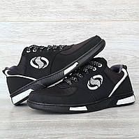 40, 43, 44 р. Кросівки чоловічі чорного кольору (Сгк-321)