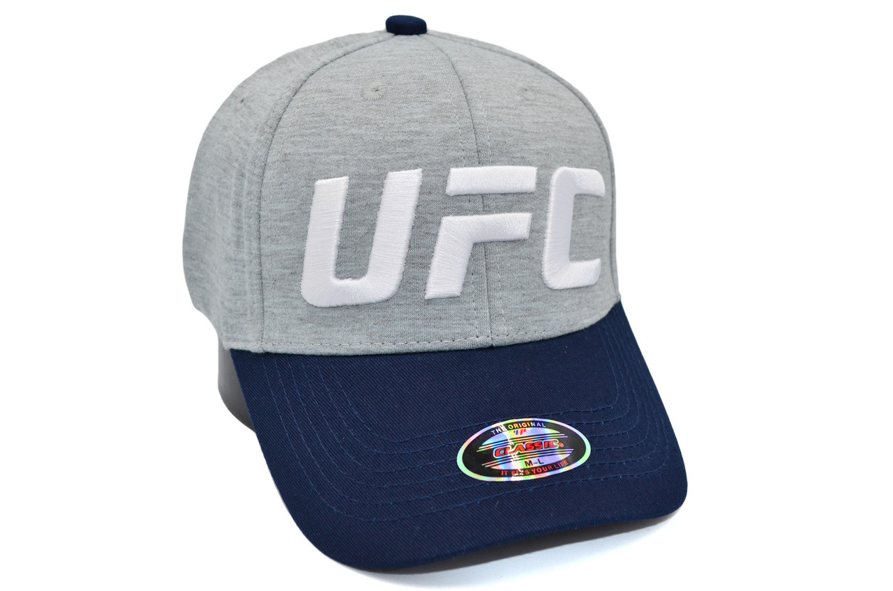 Кепка фулка Classic UFC 56-57 см світло-сіра (C 0919-436)