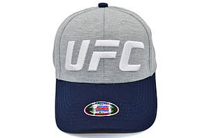 Кепка фулка Classic UFC 56-57 см світло-сіра (C 0919-436), фото 3