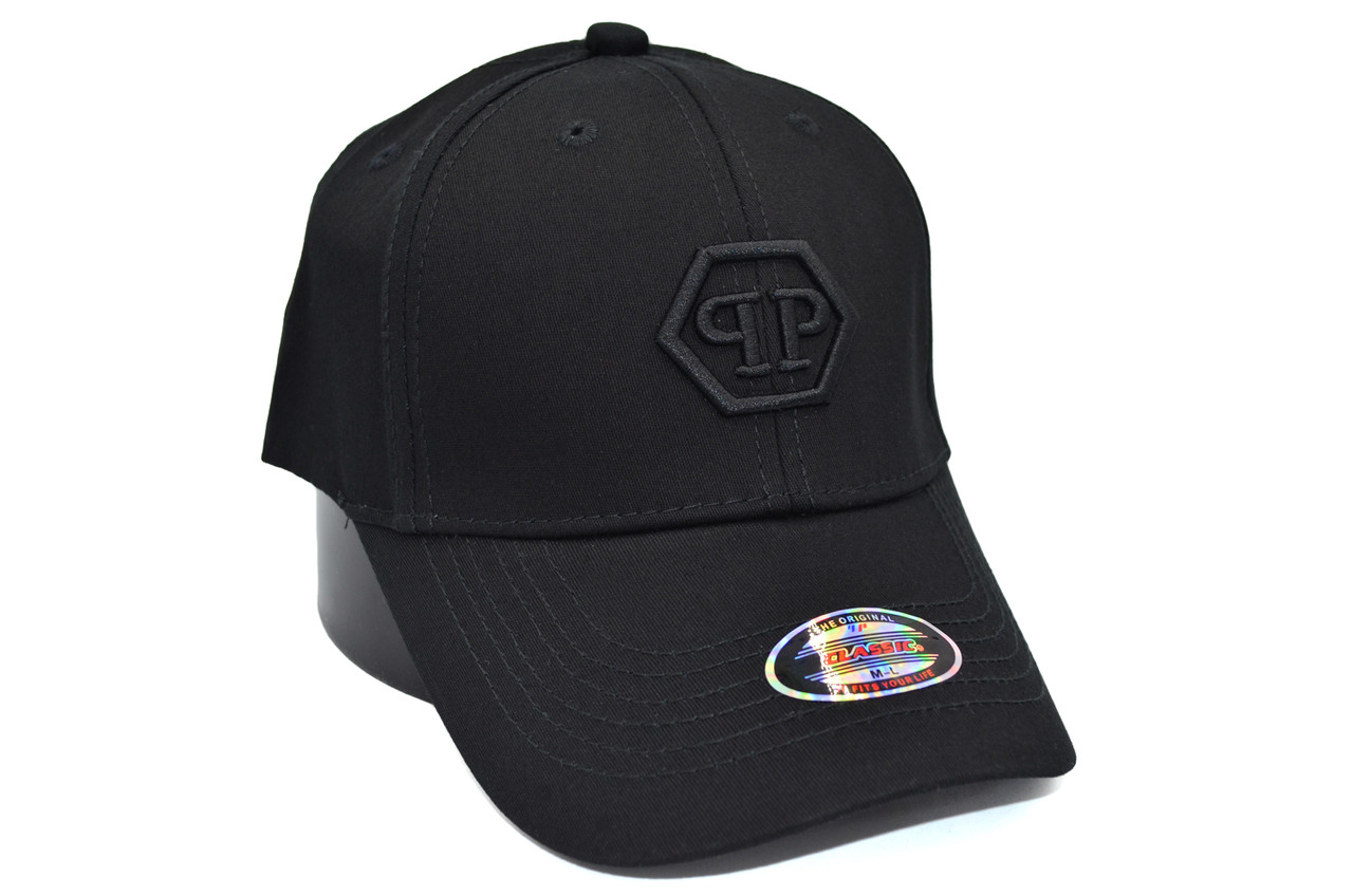 Кепка фулка Classic Philipp Plein 55-57 см чорна (C 0919-438)