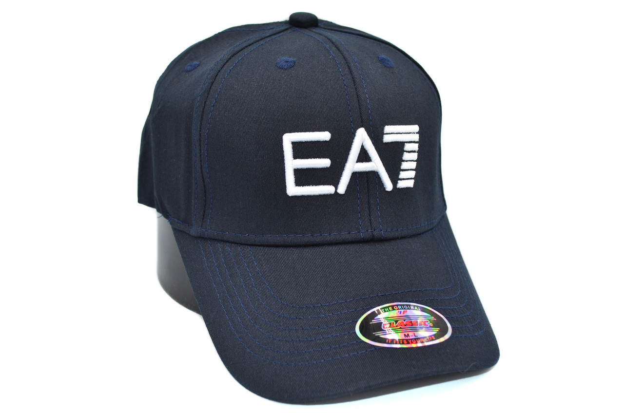 Кепка фулка Classic Armani Exchange 55-57 см темно-синя (C 0919-441)