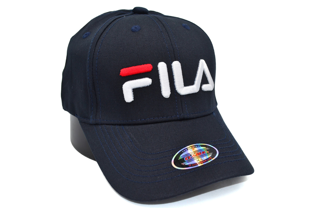 Кепка фулка Classic Fila 55-57 см темно-синя (C 0919-446)