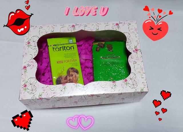 Набор на День святого Валентина Kiss Forever Подарок на День влюбленных