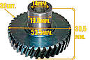 Шестерня для електропили Craft-tec EKS-405В, фото 5
