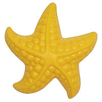 Формочка - морская звезда, 11,5x11x3 см, желтый, пластик (JH2-002D-3)