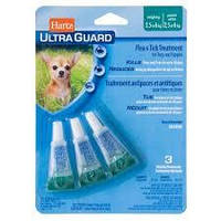 Hartz Ultra Guard Flea&Tick краплі ( 3 в 1) для собак від 2,5 кг - 6 кг (1 піпетка)