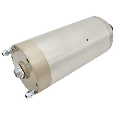 Шпиндель GDZ125-5.5 Ø 125Х298 водяне охолодження (5.5 кВт, 380 В, 10 А, ER25), фото 3
