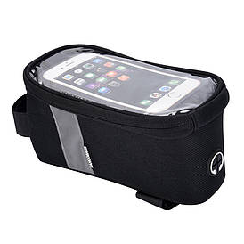 Велосумка на раму під смартфон Sahoo Classic 122001 1 л Black