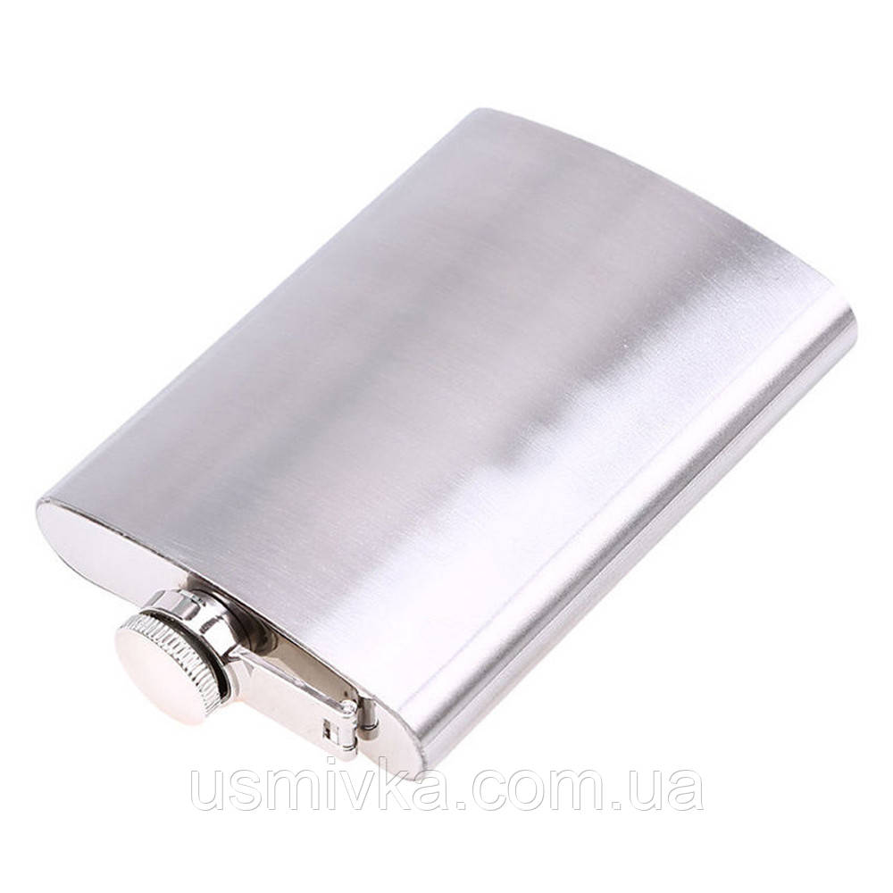 Фляга подарункова нержавіюча 9 oz, фото 1