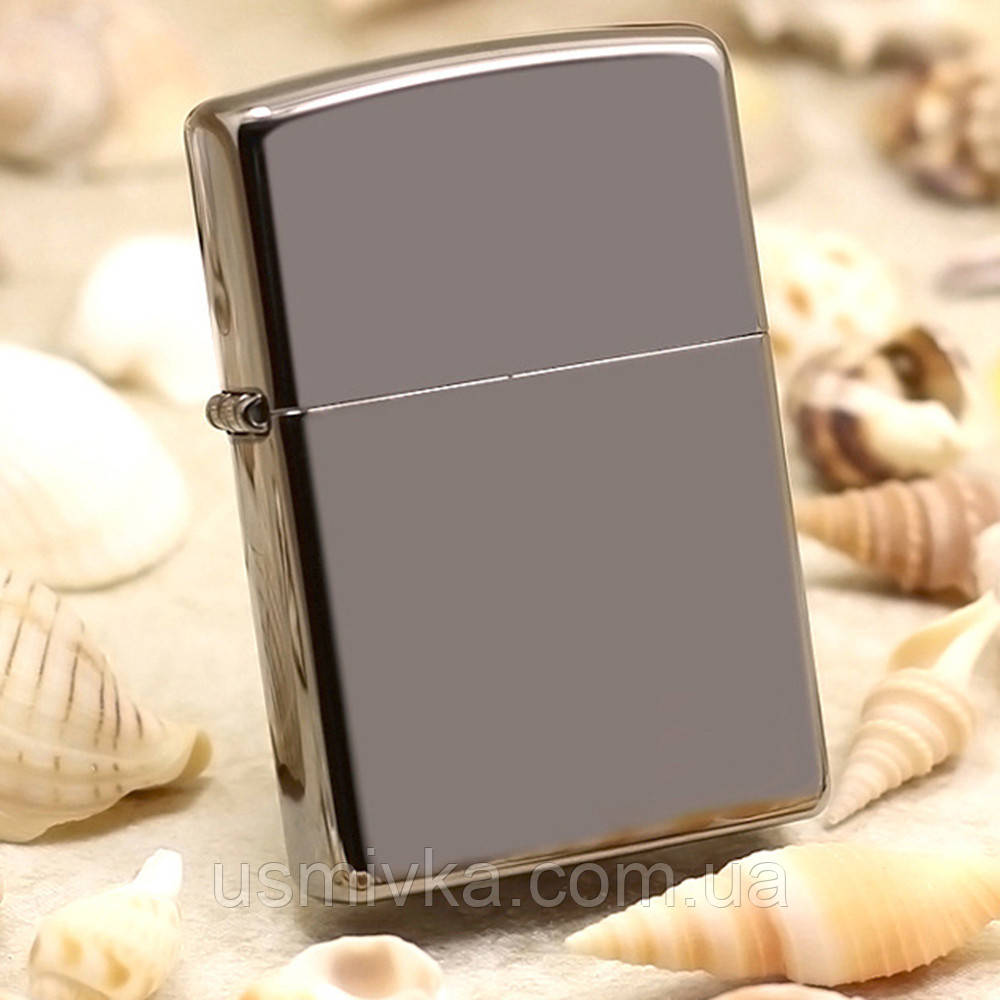 Запальничка Zippo 150 Black Ice чорна 150