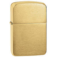 Зажигалка Zippo 1941B Brushed Brass Матовая латунь