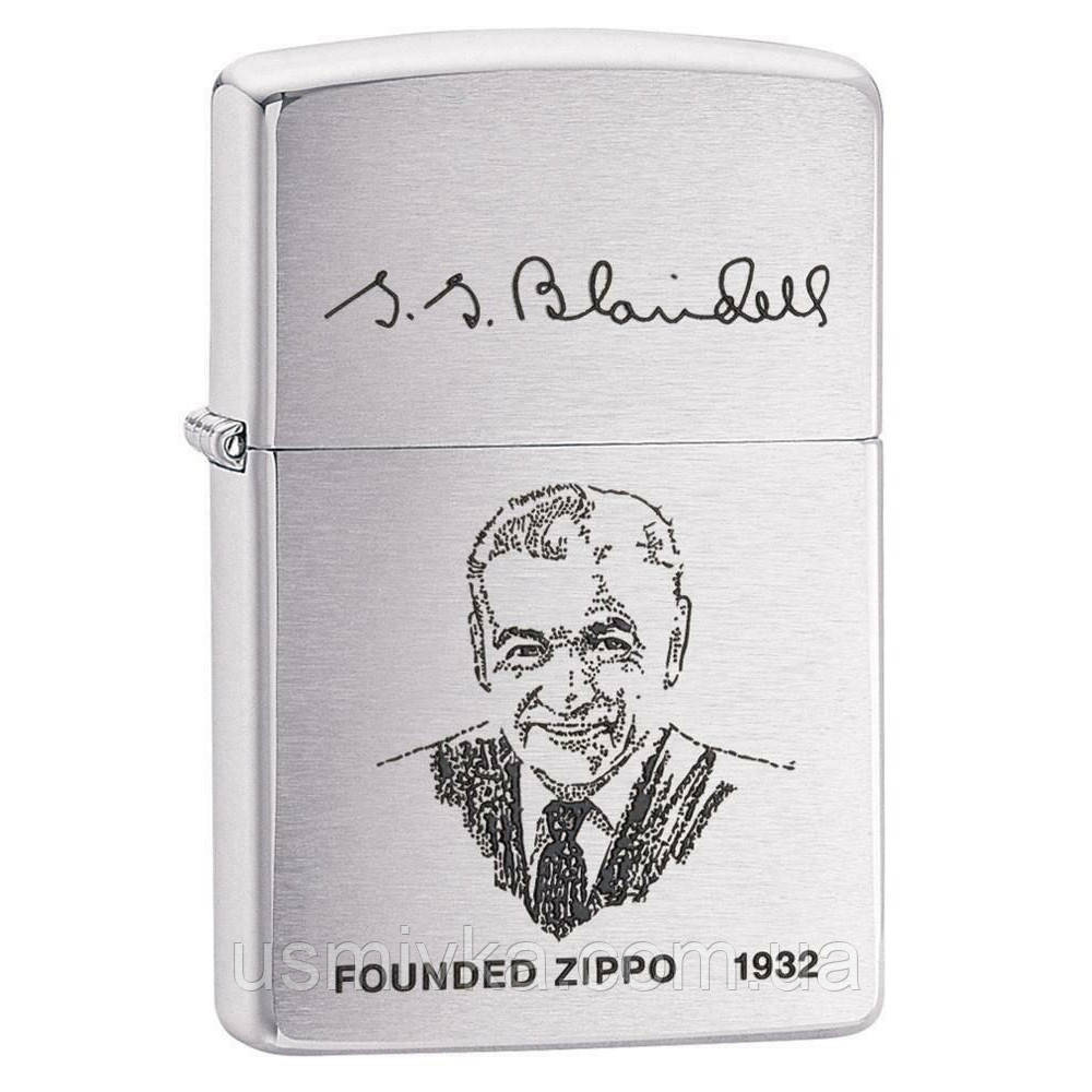 Запальничка Zippo 200FL Founders Lighter сіра 200612, фото 1