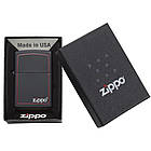 Запальничка бензинова Zippo 218 ZB BLACK MATTE (Чорна матова)., фото 6
