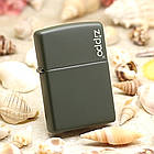 Запальничка бензинова Zippo 221ZL GREEN MATTE (Зелена матова)., фото 2