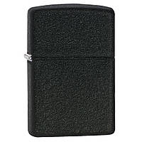 Зажигалка бензиновая Zippo 236 Black Crackle (чёрный паутинчатый рисунок).