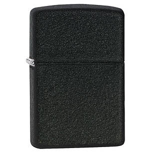 Запальничка бензинова Zippo 236 Crackle Black (чорний паутинчатый малюнок).