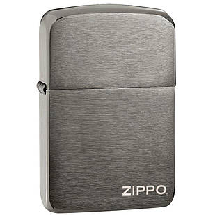 Запальничка бензинова Zippo 24485 Black Ice (Чорний лід).